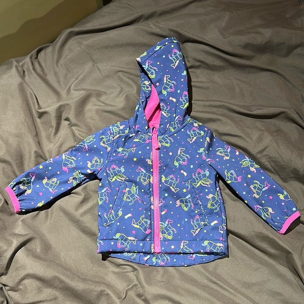 12 month rain jacket.